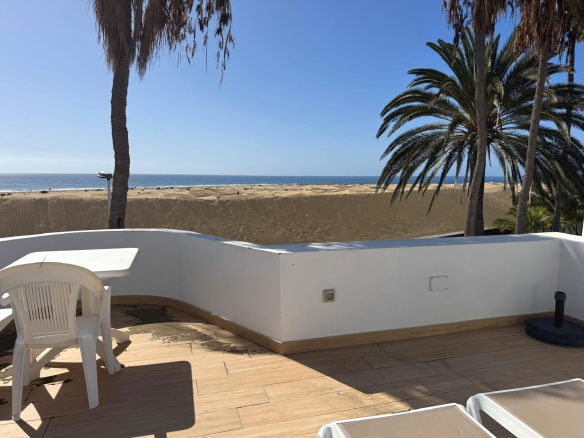 Un apartamento de ensueño ubicado directamente en las dunas de Playa del Inglés