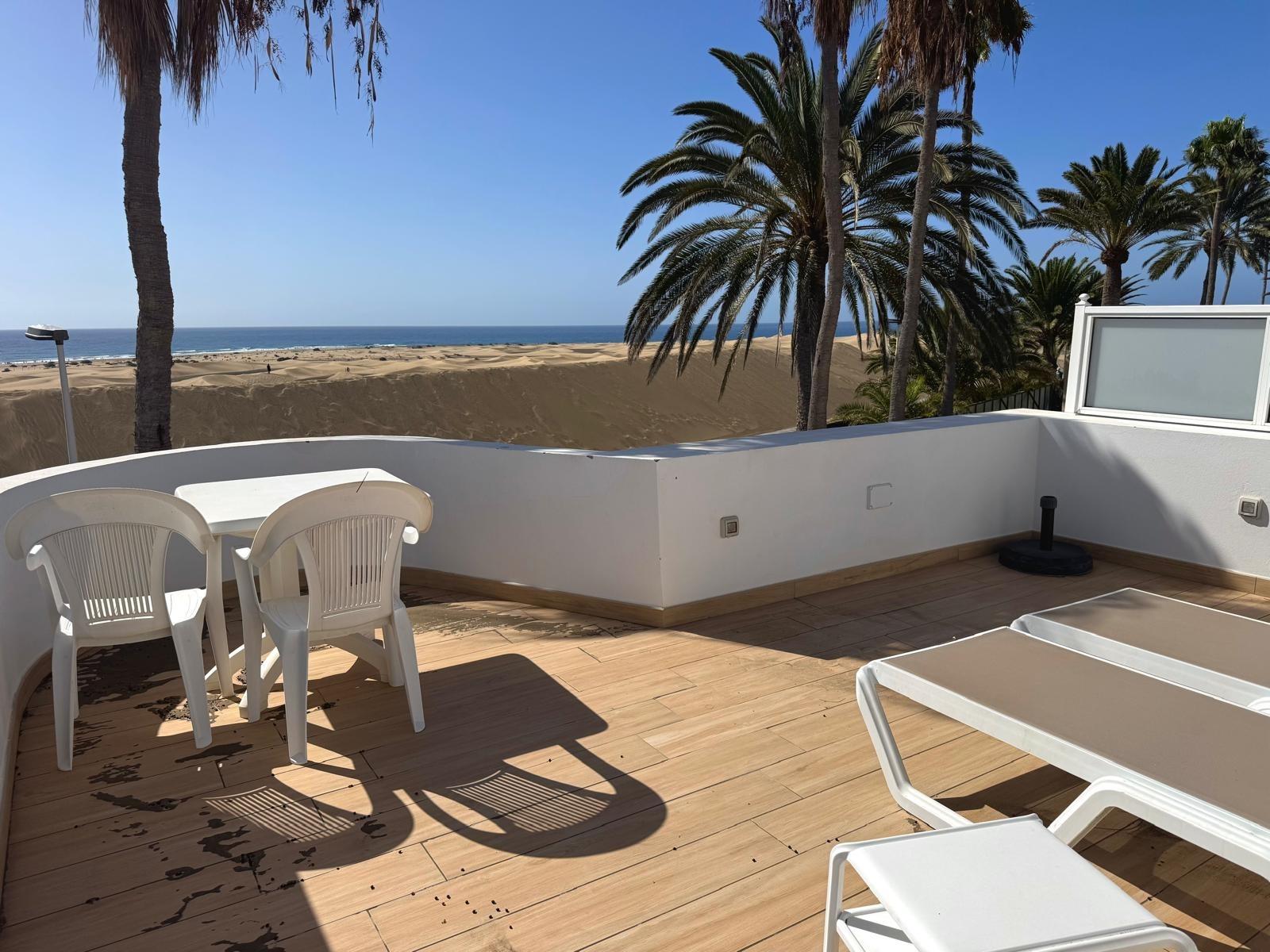 Un apartamento de ensueño ubicado directamente en las dunas de Playa del Inglés