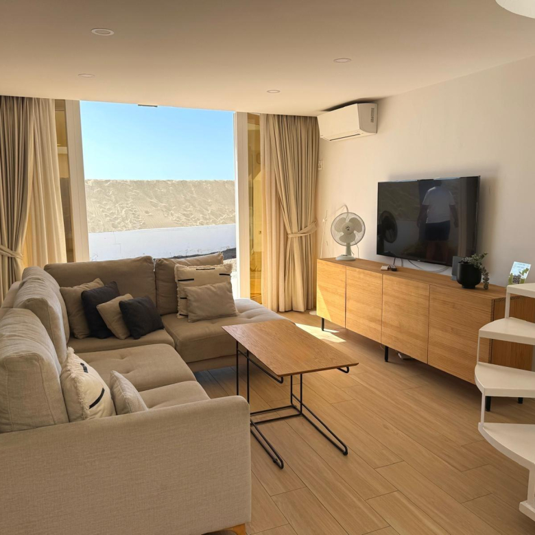 Un apartamento de ensueño ubicado directamente en las dunas de Playa del Inglés