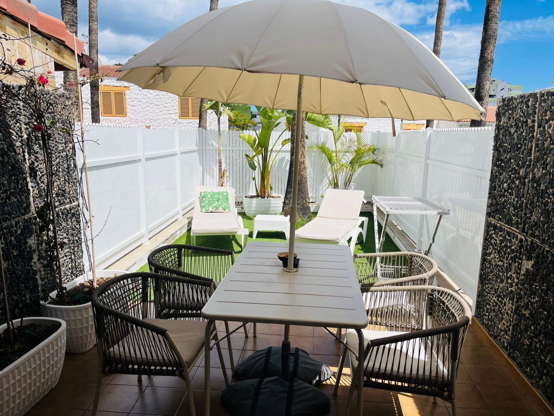 Bungalow de 2 dormitorios en el corazón de Playa del Inglés