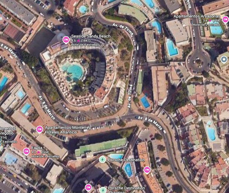 Apartamento de 1 dormitorio en alquiler por temporada en Playa del Inglés.