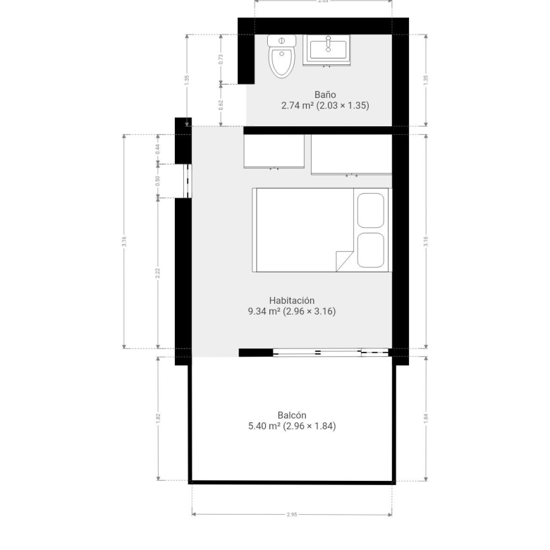 DUPLEX LISTO PARA ENTRAR A VIVIR EN EL COMPLEJO DUNA FLOR VERDE