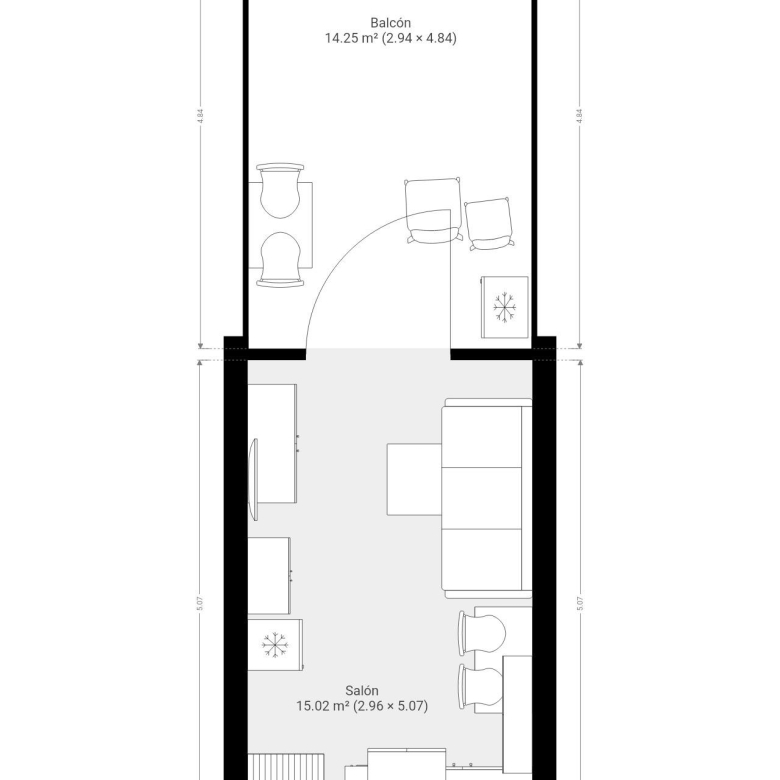 DUPLEX LISTO PARA ENTRAR A VIVIR EN EL COMPLEJO DUNA FLOR VERDE