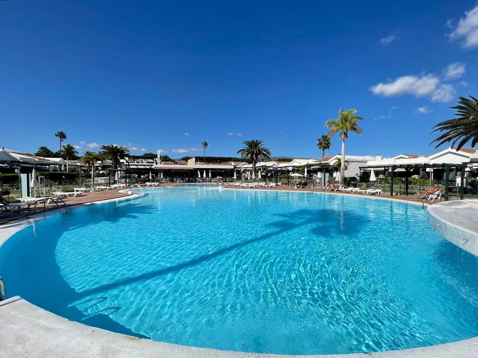 Bungalow con piscina comunitaria en Campo Internacional, Maspalomas