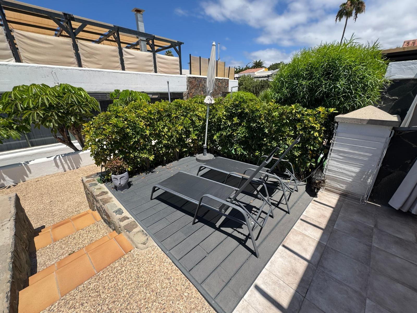 Bungalow con piscina comunitaria en Campo Internacional, Maspalomas