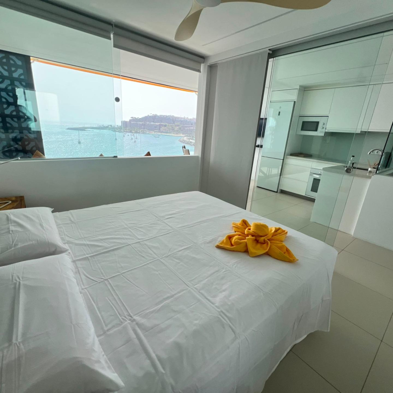 Vistas de ensueño desde tu apartamento de 2 dormitorios en Patalavaca
