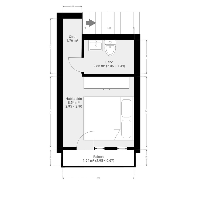 Encantador Duplex con terraza privada cerca del campo de golf
