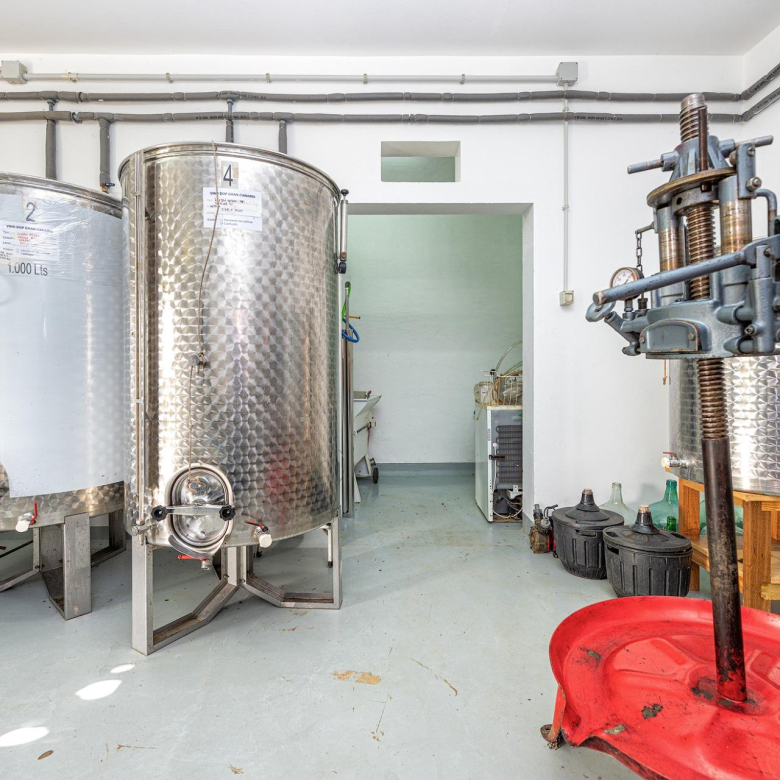 Finca vitivinícola con una parcela de 26.000 m², que cuenta actualmente con dos construcciones y ofrece la posibilidad de ampliar la superficie edificable en hasta 500 m² adicionales.